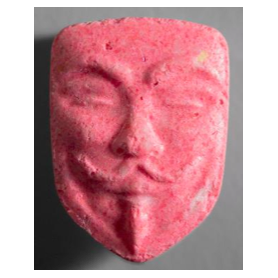 Pillola di MDMA anonima