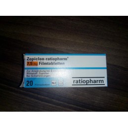 Zopiclon Ratiopharm 7.5